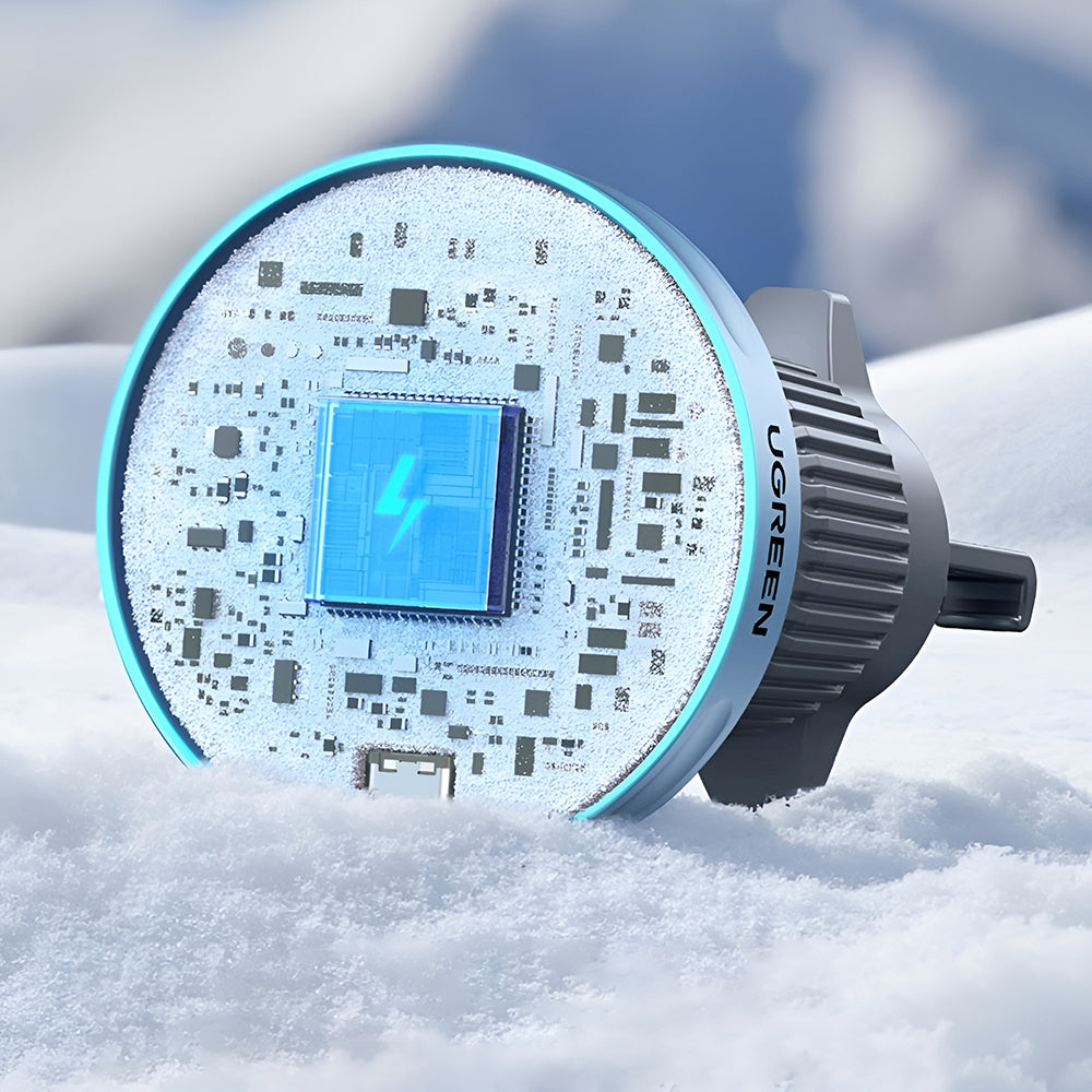 Cargador de Coche Inalámbrico UGREEN W758, 25W, 1.67A, Azul