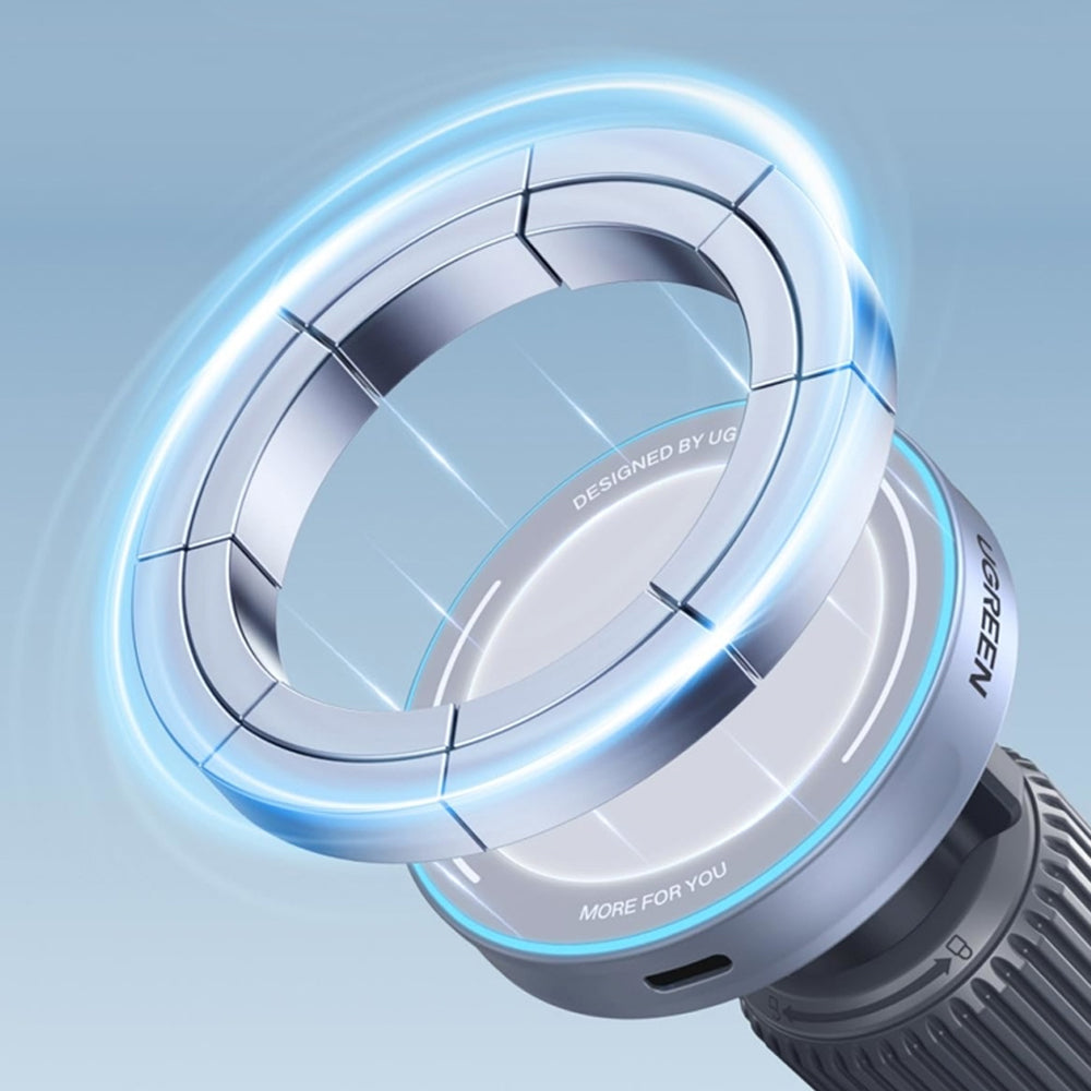 Cargador de Coche Inalámbrico UGREEN W758, 25W, 1.67A, Azul