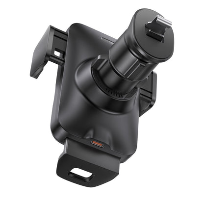 Cargador de coche inalámbrico Baseus Wisdom, 15 W, 1,67 A, negro CGZXX000001 