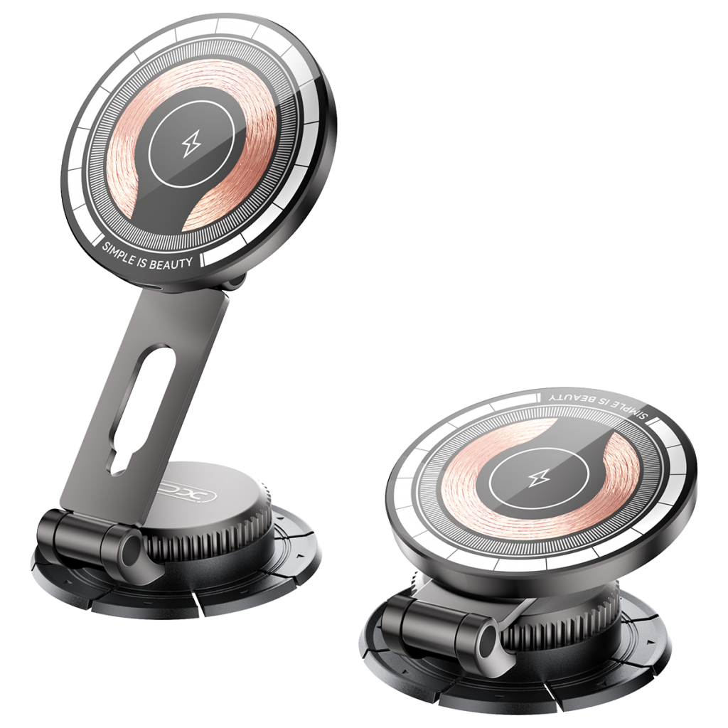 Cargador de Coche Inalámbrico XO Design CX036, 15W, 1.67A, Negro