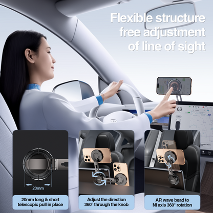 Cargador de Coche Inalámbrico XO Design CX036, 15W, 1.67A, Negro