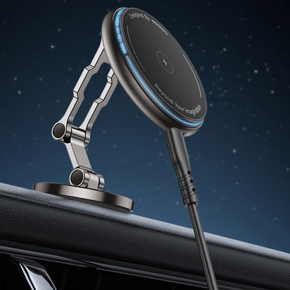 Cargador de Coche Inalámbrico Yesido C306, 15W, 1.67A, Negro