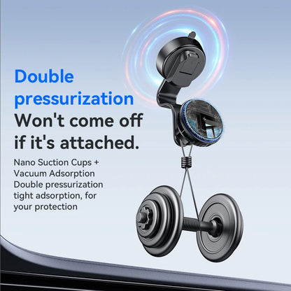 Cargador de Coche Inalámbrico Yesido C311, 15W, 1.67A, Negro