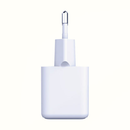 Cargador de Red 3MK Hyper, 20W, 3A, 1 x USB-A - 1 x USB-C, Blanco