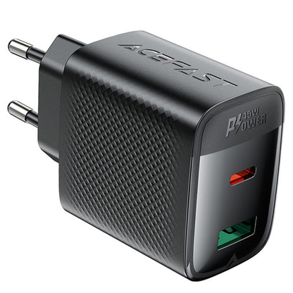 Cargador de Red Acefast A106, 45W, 3A, 1 x USB-A - 1 x USB-C, Negro