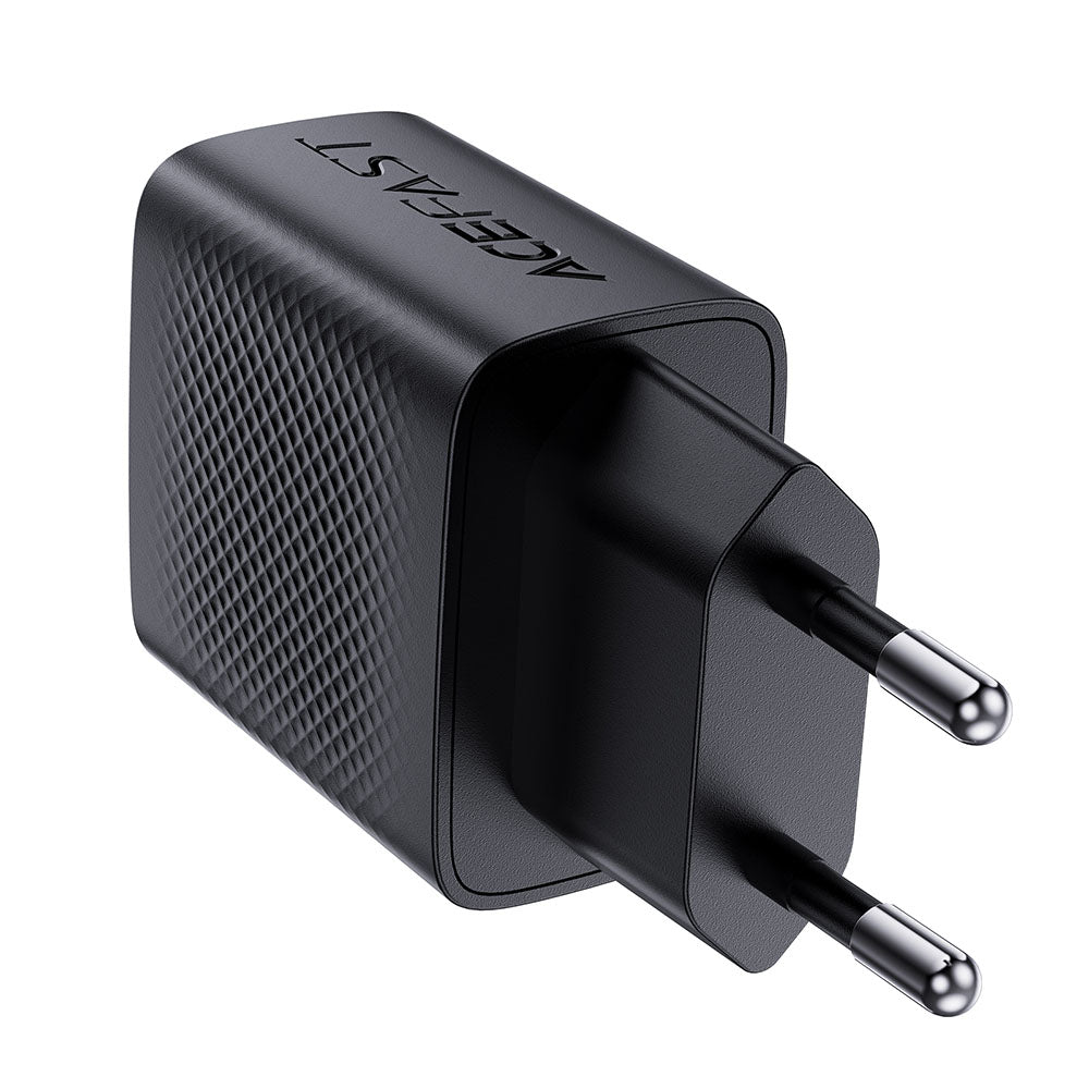 Cargador de Red Acefast A82, 20W, 3A, 1 x USB-C, Negro
