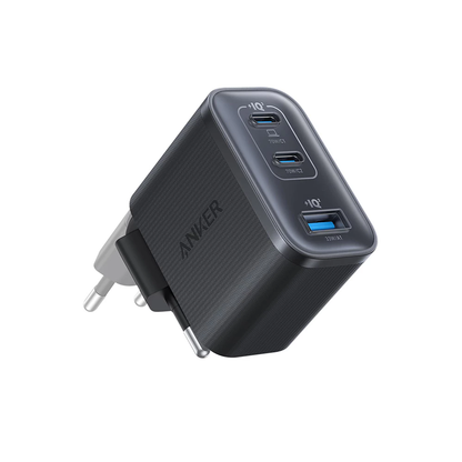 Cargador de Red Anker Nano, 70W, 3.5A, 1 x USB-A - 2 x USB-C, Negro A121AL11
