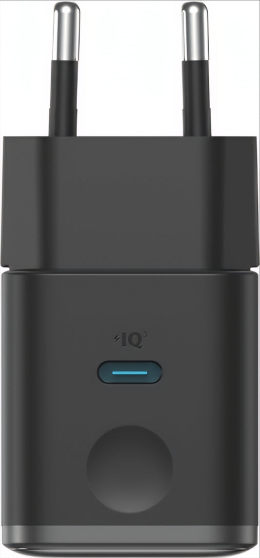 Cargador de Red Anker Nano Display, 45W, 3A, 1 x USB-C, Negro A121DG11