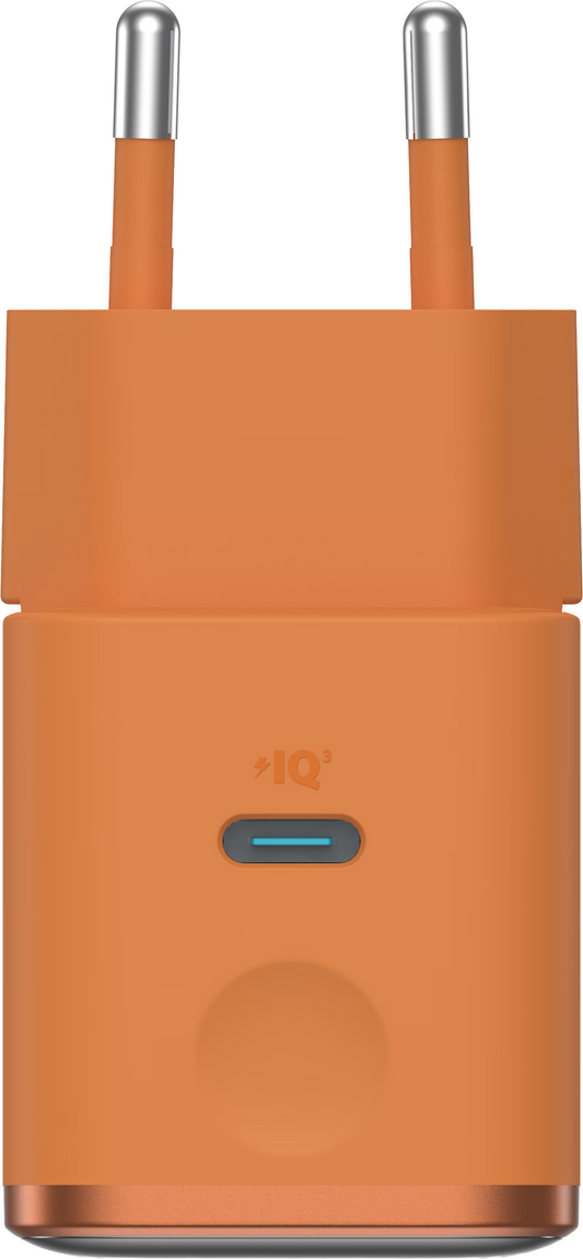 Cargador de Red Anker Nano Display, 45W, 3A, 1 x USB-C, Naranja A121DGO1