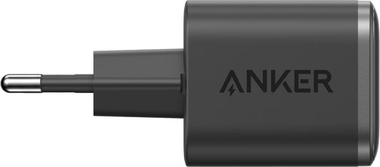 Cargador de Red Anker Nano Display, 45W, 3A, 1 x USB-C, Negro A121DG11