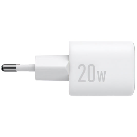 Cargador de Red Anker Zolo, 20W, 3A, 1 x USB-C, Blanco A2699G21