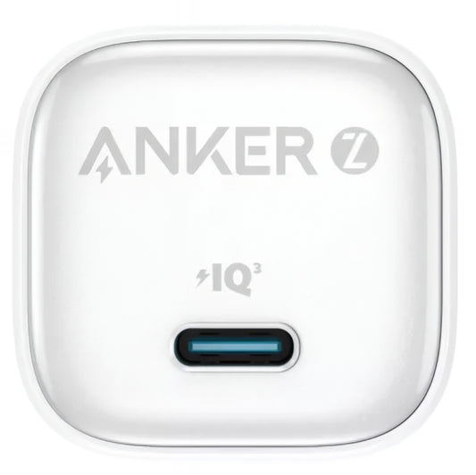 Cargador de Red Anker Zolo, 30W, 3A, 1 x USB-C, Blanco A2698G21