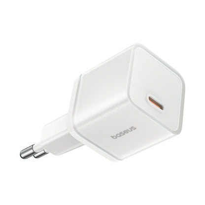 Cargador de Red Baseus GaN5S, 30W, 3A, 1 x USB-C, Blanco P10162504213-00