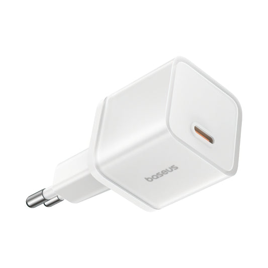 Cargador de Red Baseus GaN5S, 30W, 3A, 1 x USB-C, Blanco P10162504213-00