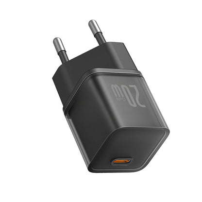 Cargador de red GaN5S de Baseus GaN5S, 20 W, 3 A, 1 x USB-C, negro P10162503113113-00 