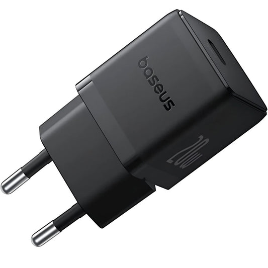 Cargador de Red Baseus Palm, 20W, 3A, 1 x USB-C, Negro P10111602113-00