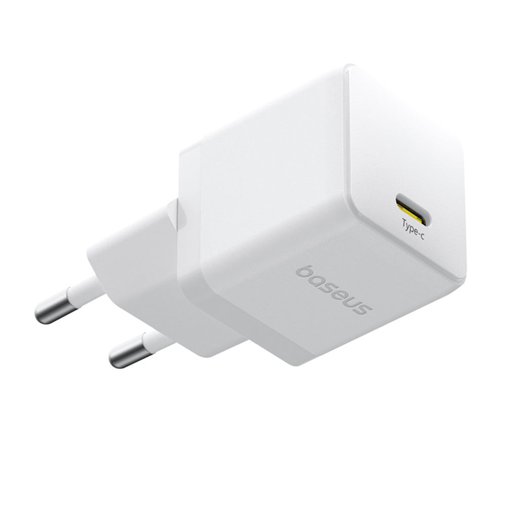 Cargador de Red Baseus Palm, 20W, 3A, 1 x USB-C, Blanco P10111602213-00