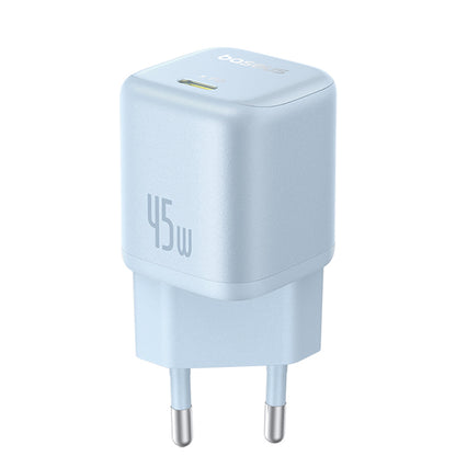 Cargador de Red Baseus PicoGo, 45W, 3A, 1 x USB-C, Azul P10176800313-00