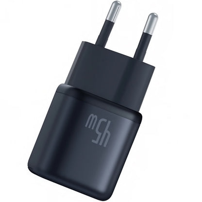 Cargador de Red Baseus PicoGo, 45W, 3A, 1 x USB-C, Negro P10176800123-00