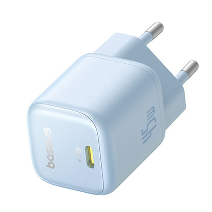 Cargador de Red Baseus PicoGo, 45W, 3A, 1 x USB-C, Azul P10176800313-00