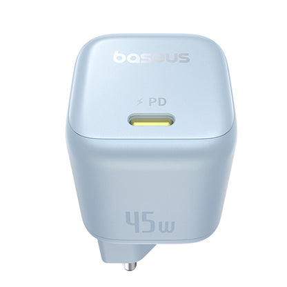Cargador de Red Baseus PicoGo, 45W, 3A, 1 x USB-C, Azul P10176800313-00