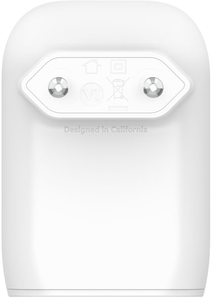 Cargador de Red Belkin BoostCharge Dual, 37W, 3A, 1 x USB-A - x USB-C, Blanco WCB007vfWH