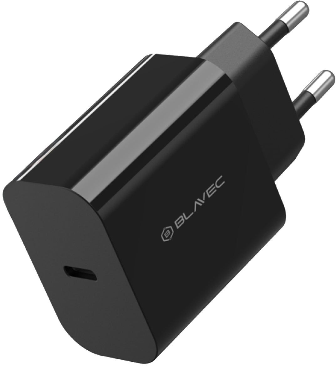 Cargador de red Blavec BC-14, 30 W, 3 A, 1 x USB-C, negro