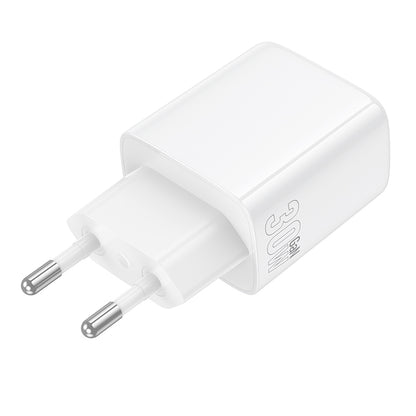 Cargador de Red Borofone BN28 Fuente, 30W, 3A, 1 x USB-C, Blanco