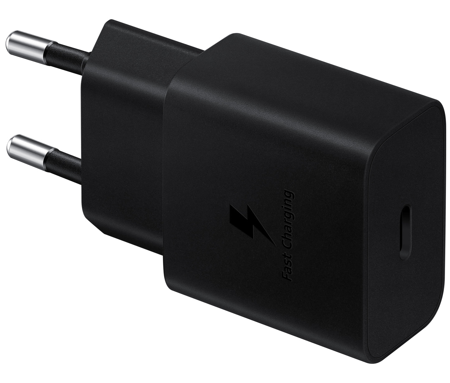 Cargador de red Samsung USB-C con cable USB-C, 15 W, 2 A, 1 x USB-C, negro EP-T1510XBEGEU EP-T1510XBEGEU