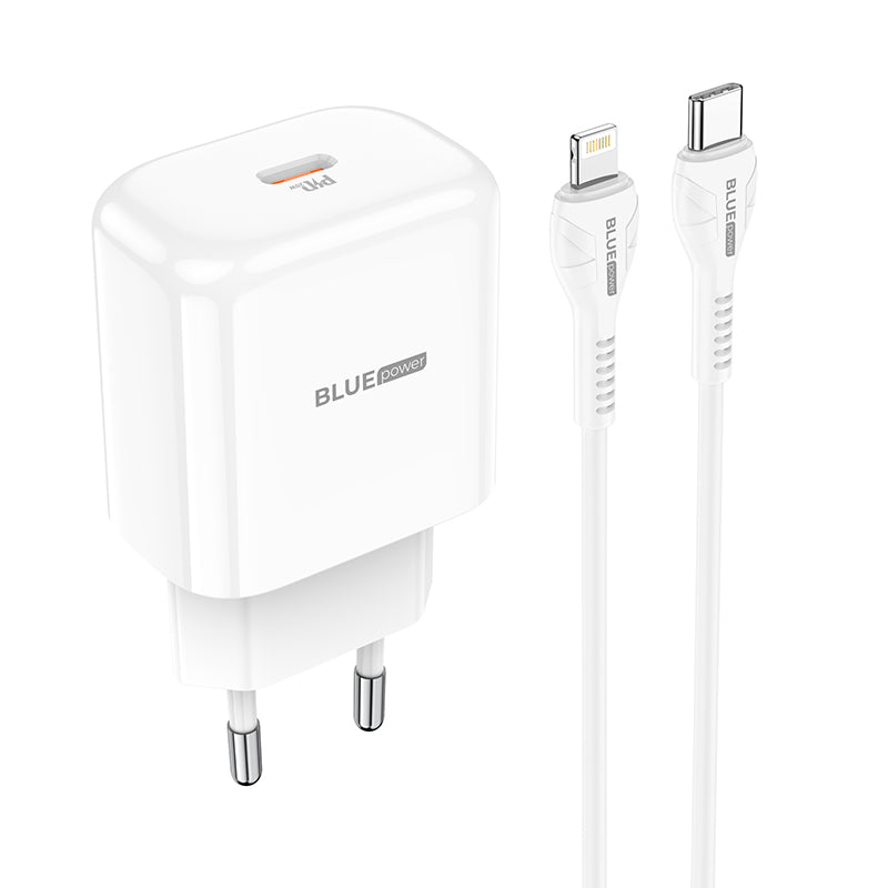 BLUE Power BBN3, 20W, 3A, 1 x USB-C, 1 x USB-C, Blanco