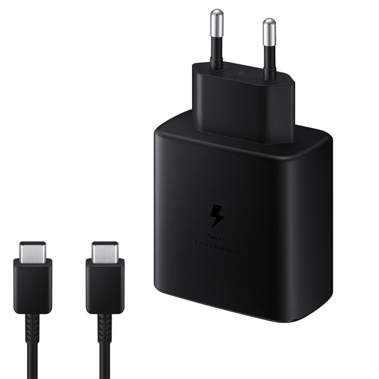 Samsung EP-TA845 + DA705BBE, 45 W, 4,05 A, 1 x USB-C, negro 