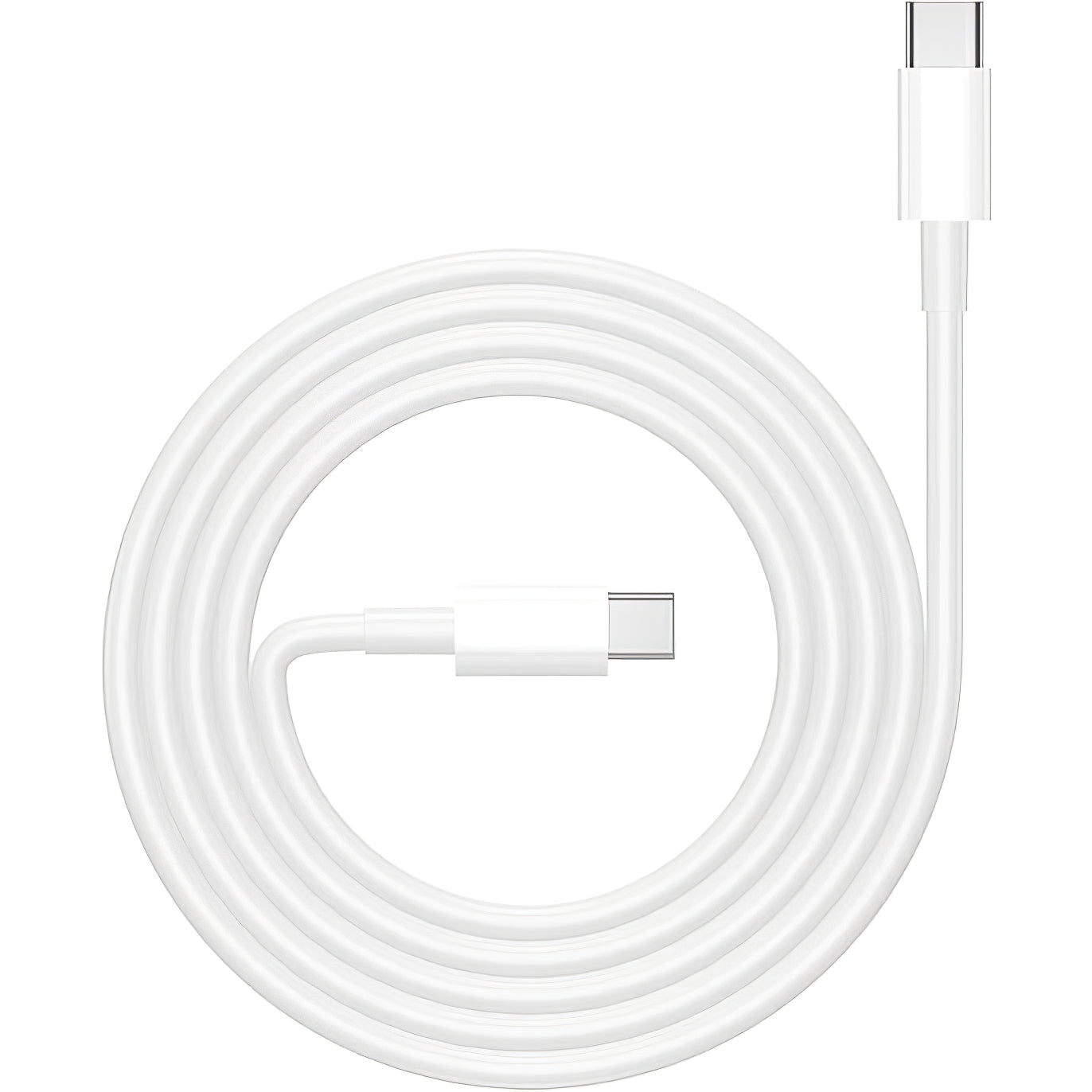 Cargador de Red con Cable USB-C Prestico F8S, 20W, 3A, 1 x USB-C, Blanco