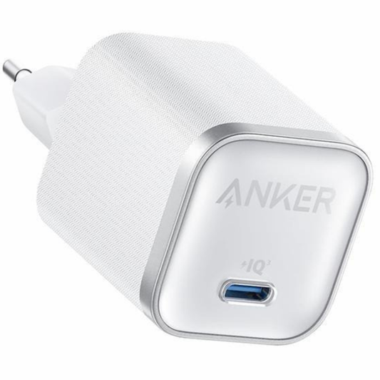 Cargador de Red Anker Nano, 45W, 3A, 1 x USB-C, Blanco A2692L21