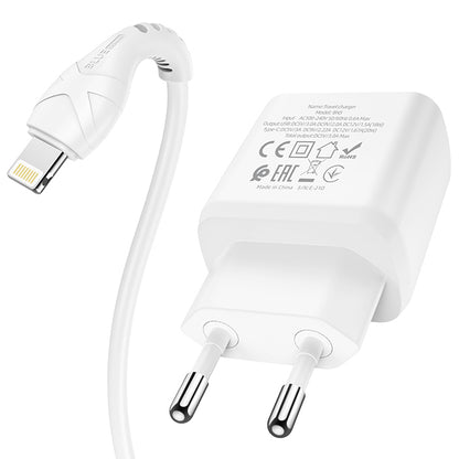 BLUE Power BLN5, 20W, 3A, 1 x USB-A - 1 x USB-C, Blanco