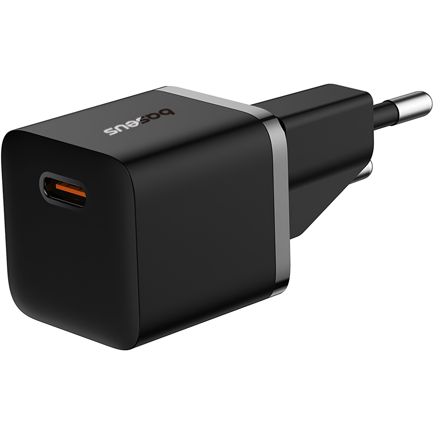 Baseus GaN5 Cable USB-C Cargador de red GaN5, 20W, 3A, 1 x USB-C, Negro P10110900113-00 