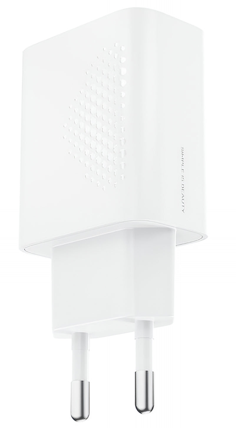 Cargador de Red con Cable USB-C XO Design L162, 30W, 3A, 1 x USB-C, Blanco