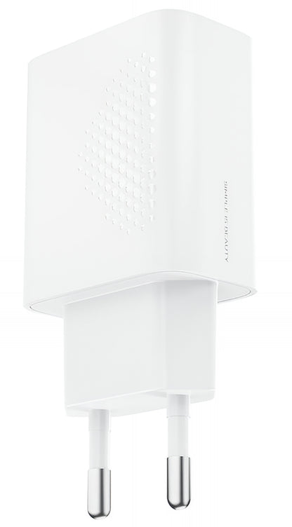 Cargador de Red con Cable USB-C XO Design L162, 30W, 3A, 1 x USB-C, Blanco