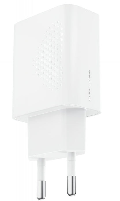Cargador de Red con Cable microUSB XO Design L159, 18W, 3A, 1 x USB-A, Blanco