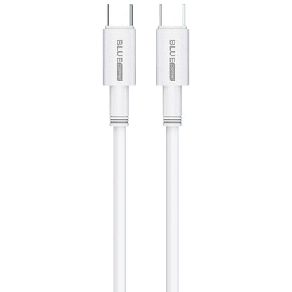 Cargador de red con cable USB-C BLUE Power BPCE04, 65 W, 3,25 A, 1 x USB-A - 2 x USB-C, blanco