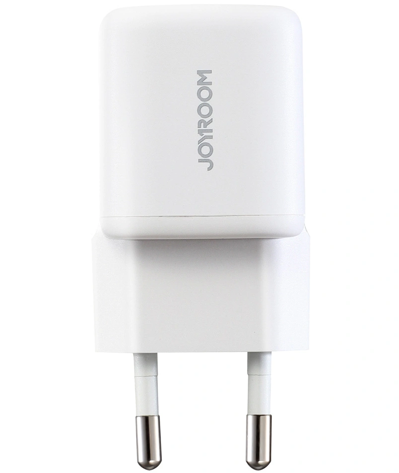 Cargador de Red con Cable Lightning Joyroom JR-TG7, 33W, 3A, 1 x USB-A - 1 x USB-C, Blanco