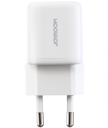 Cargador de Red con Cable Lightning Joyroom JR-TG7, 33W, 3A, 1 x USB-A - 1 x USB-C, Blanco