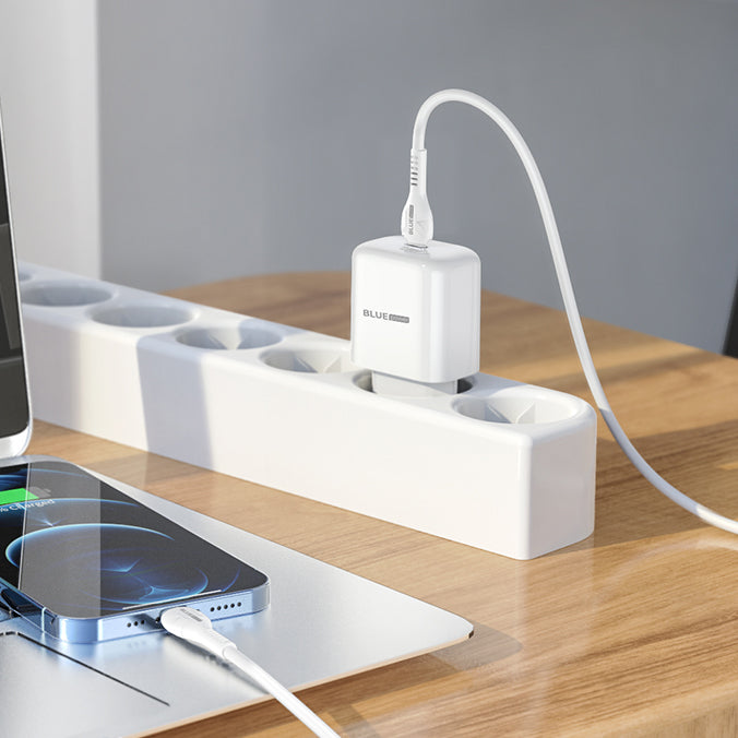 BLUE Power BBN3, 20W, 3A, 1 x USB-C, 1 x USB-C, Blanco