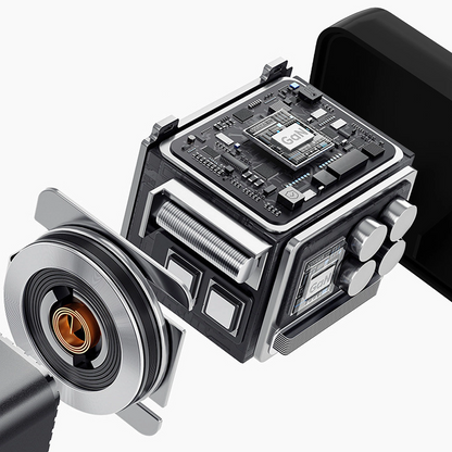 Cargador de Red con Cable USB-C Dudao A67EU, 67W, 3.35A, 1 x USB-A - 1 x USB-C, Negro