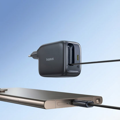 Cargador de Red con Cable USB-C Baseus EnerCore CJ11, 45W, 3A, 1 x USB-C, Negro Z0004800