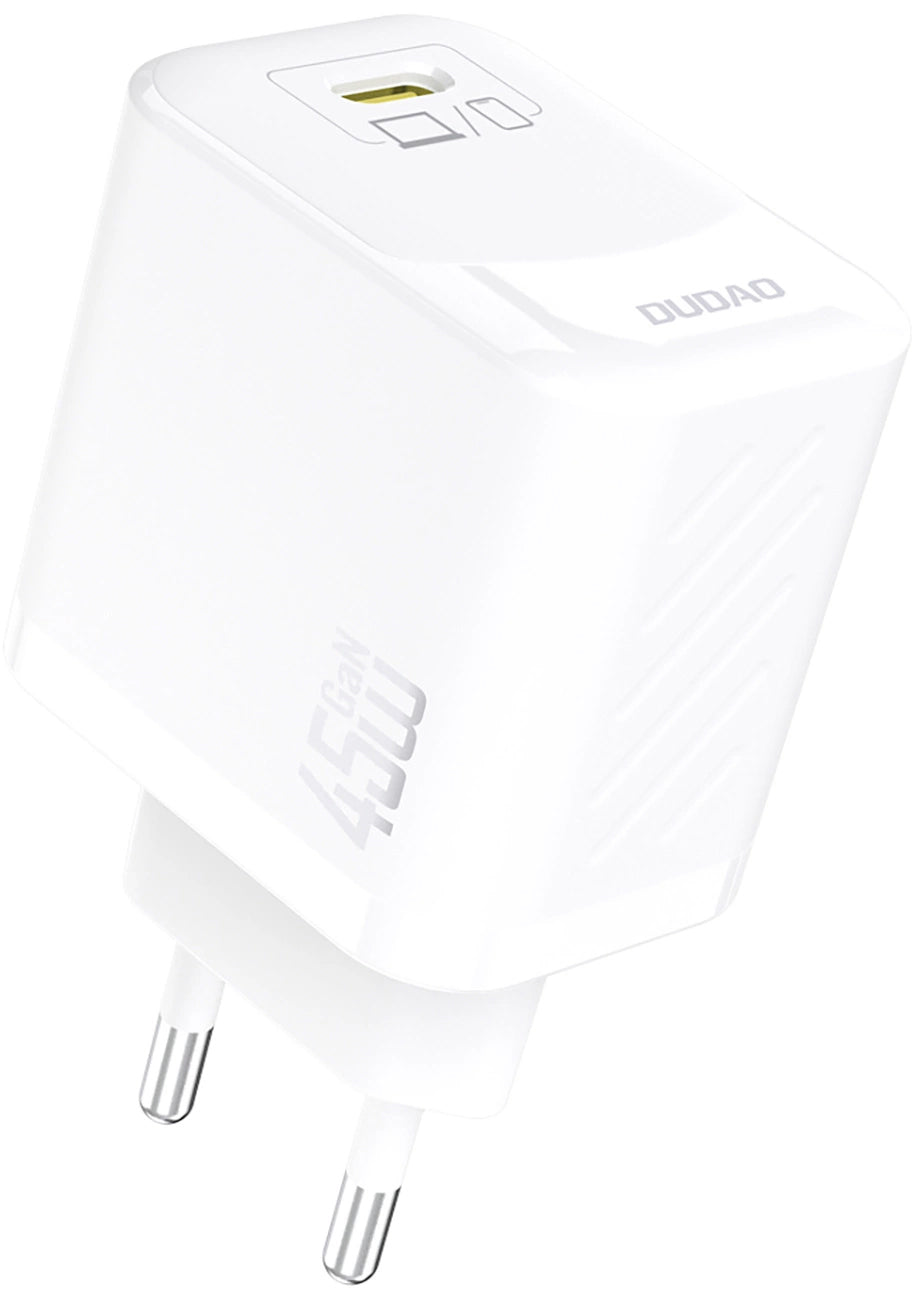 Dudao A28 Network Charger, 45W, 3A, 1 x USB-C, White