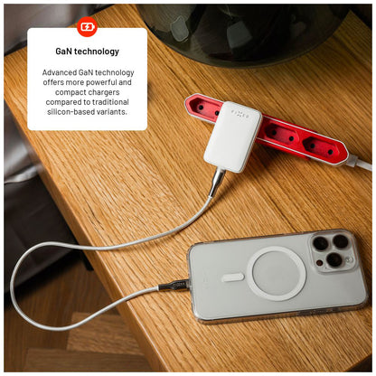 Cargador de Red Fixed, 30W, 3A, 1 x USB-C, Blanco