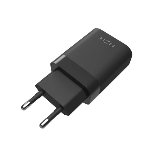 Cargador de Red Fixed, 35W, 3A, 2 x USB-C, Negro