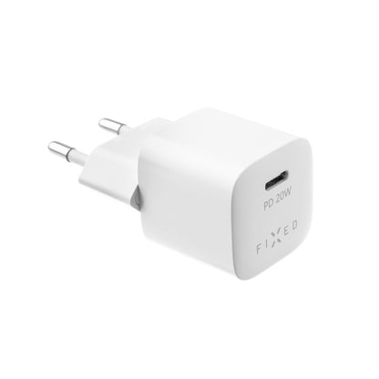 Cargador de Red Fixed Mini, 20W, 3A, 1 x USB-C, Blanco