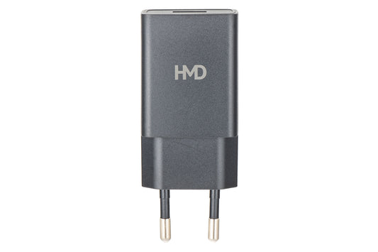 Cargador de Red HMD, 10W, 2A, 1 x USB-A, Negro H601000618SH0