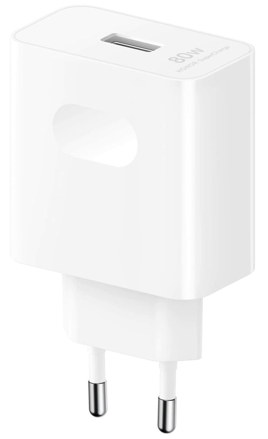 Cargador de Red Honor, 80W, 4A, 1 x USB-A, Blanco HN-200400E00